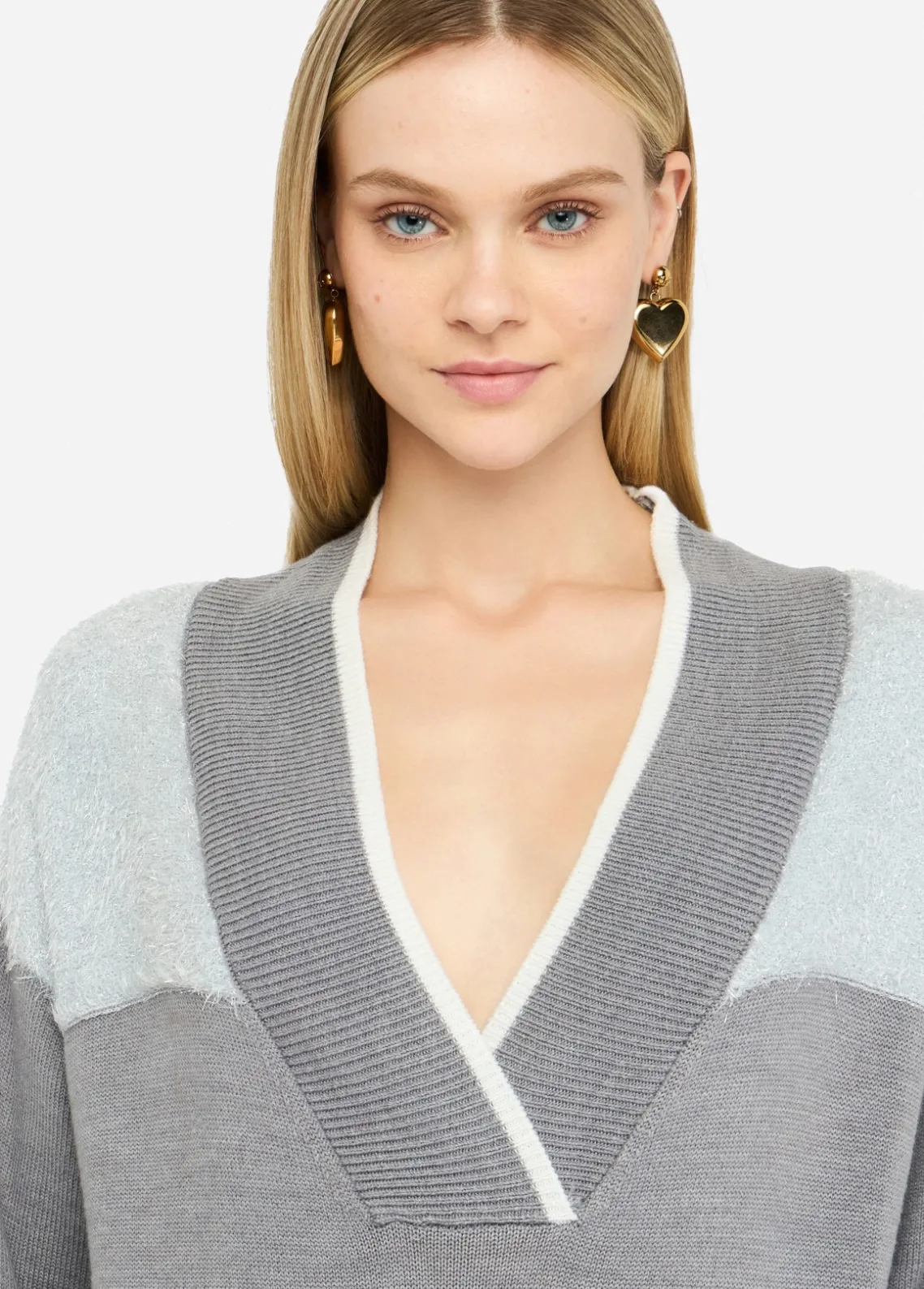 Liu Jo Jersey de lana y lurex®-Mujer Cárdigans Y Jerséis