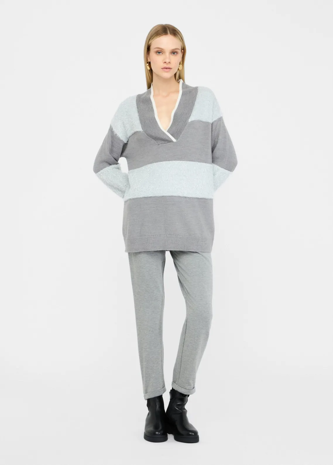 Liu Jo Jersey de lana y lurex®-Mujer Cárdigans Y Jerséis