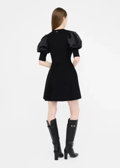 Liu Jo Jersey de punto con mangas abullonadas-Mujer Vestidos