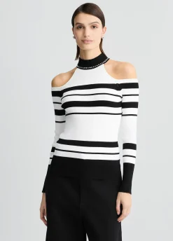 Liu Jo Jersey de con tachuelas-Mujer Cárdigans Y Jerséis