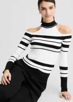 Liu Jo Jersey de con tachuelas-Mujer Cárdigans Y Jerséis