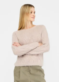 Liu Jo Jersey en mezcla de alpaca-Mujer Cárdigans Y Jerséis