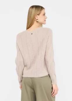 Liu Jo Jersey en mezcla de alpaca-Mujer Cárdigans Y Jerséis