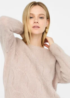 Liu Jo Jersey en mezcla de alpaca-Mujer Cárdigans Y Jerséis