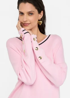 Liu Jo Jersey en mezcla de seda-Mujer Ropa Deportiva|Cárdigans Y Jerséis