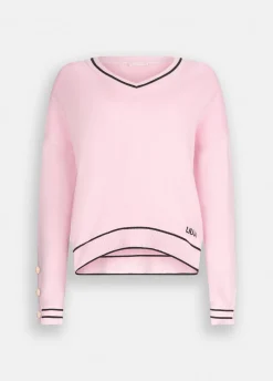 Liu Jo Jersey en mezcla de seda-Mujer Ropa Deportiva|Cárdigans Y Jerséis