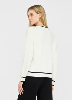 Liu Jo Jersey en mezcla de seda-Mujer Ropa Deportiva|Cárdigans Y Jerséis