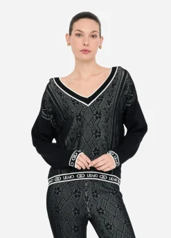 Liu Jo Jersey Better-Mujer Ropa Deportiva|Cárdigans Y Jerséis