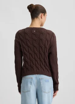 Liu Jo Jersey trenzado-Mujer Cárdigans Y Jerséis