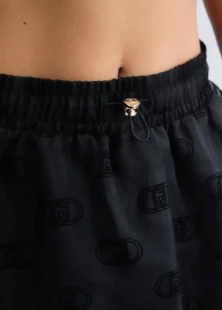 Liu Jo Minifalda de organza estampada-Mujer Ropa Deportiva|Faldas