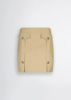 Liu Jo Minifalda en mezcla de algodón-Mujer Faldas|Tailleur