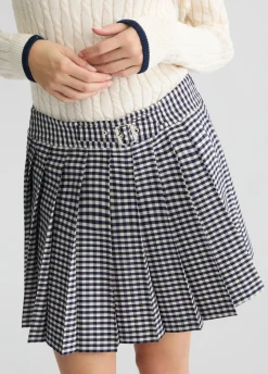 Liu Jo Minifalda plisada a cuadros-Mujer Faldas|Tailleur