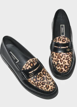 Liu Jo Mocasines con detalle de estampado animal-Mujer Most Wanted|Mocasines