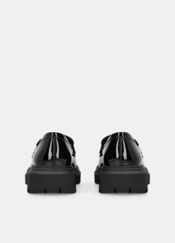Liu Jo Mocasines de charol con brillos- Zapatos|Zapatos