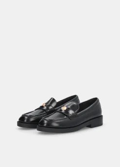 Liu Jo Mocasines de piel con abrasiones-Mujer Mocasines
