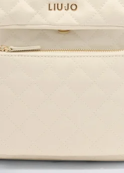 Liu Jo Mochila acolchada color crema-Mujer Mochilas