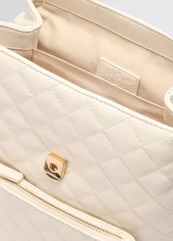 Liu Jo Mochila acolchada color crema-Mujer Mochilas
