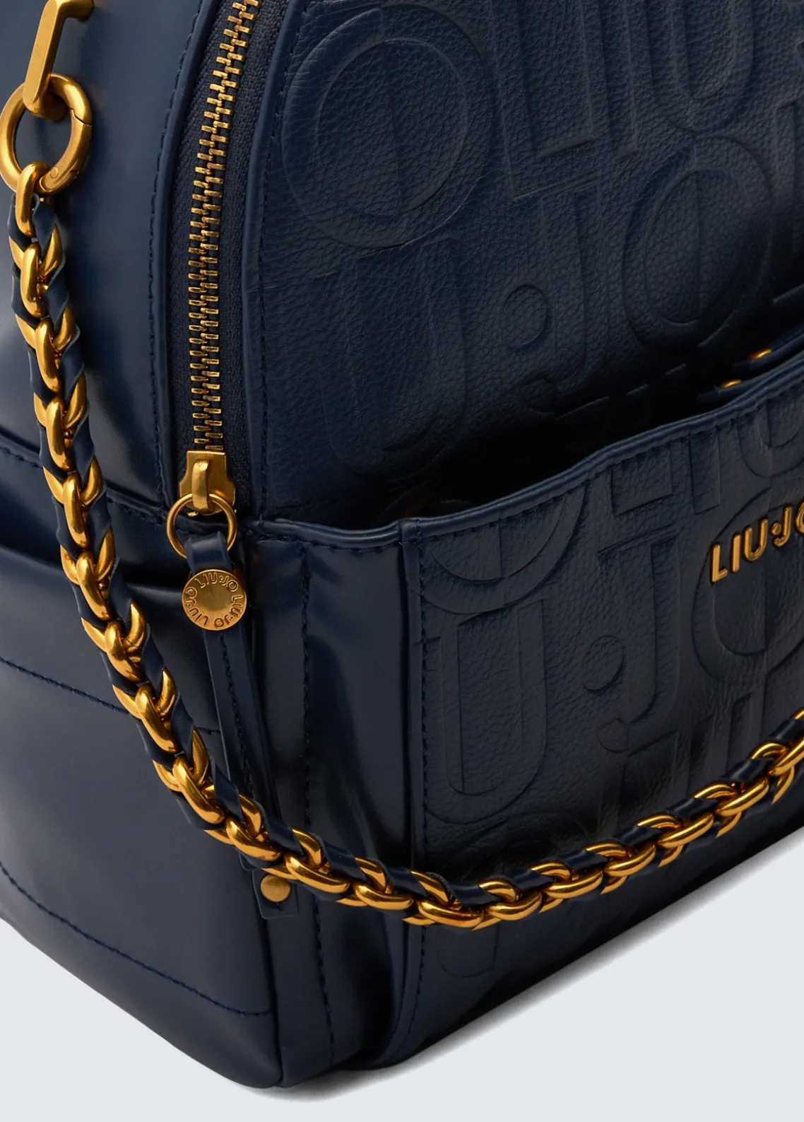 Liu Jo Mochila con logotipo y cadena-Mujer Mochilas