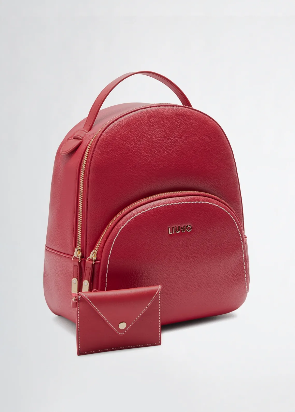 Liu Jo Mochila curtida con bolsito-Mujer Mochilas