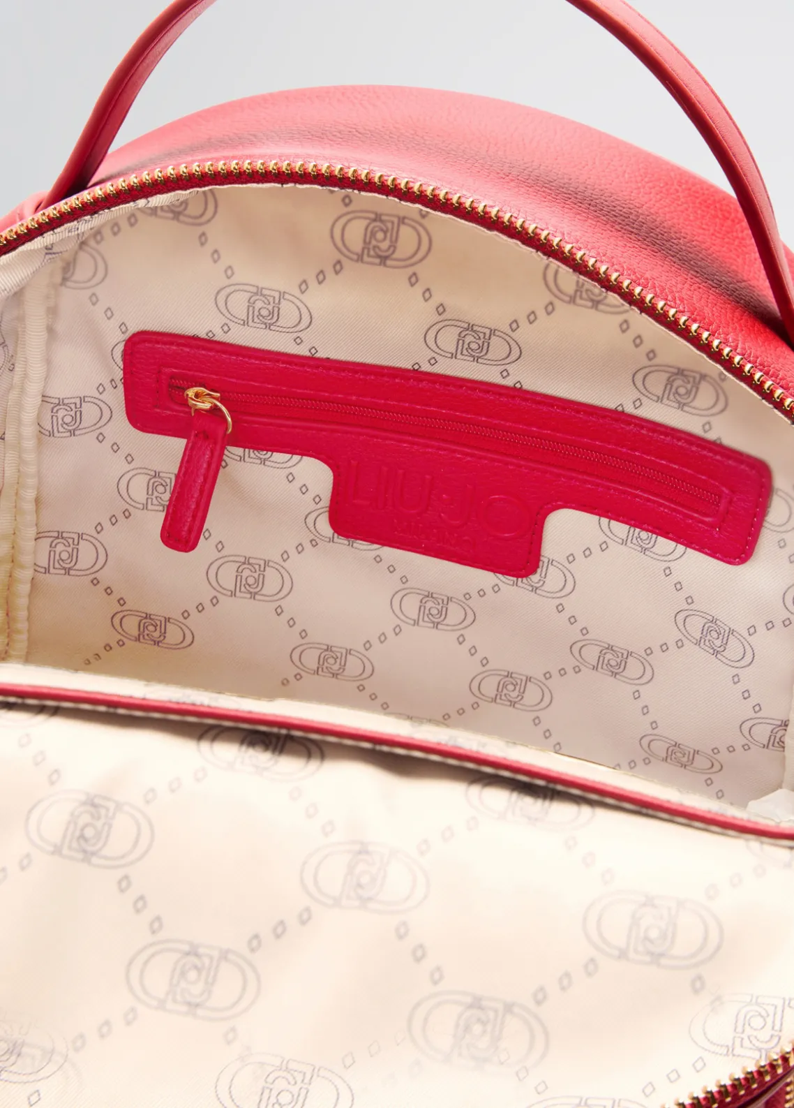Liu Jo Mochila curtida con bolsito-Mujer Mochilas