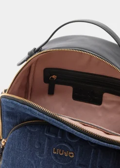 Liu Jo Mochila mediana de denim-Mujer Mochilas
