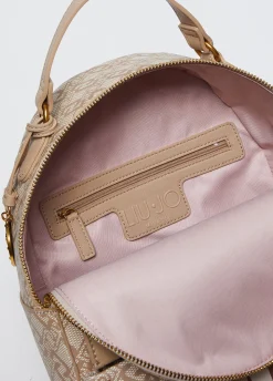 Liu Jo Mochila monograma con charm-Mujer Mochilas