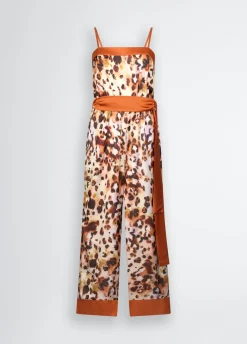 Liu Jo Mono de raso estampado-Mujer Moda Baño|Vestidos