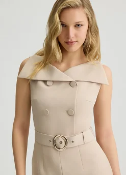 Liu Jo Mono elegante con cinturón-Mujer Vestidos