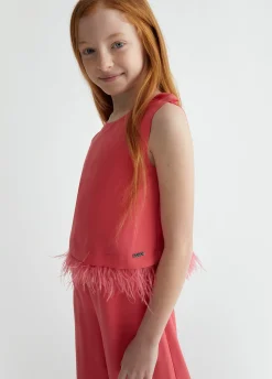 Liu Jo Mono elegante con plumas- Vestidos Y Enterizos