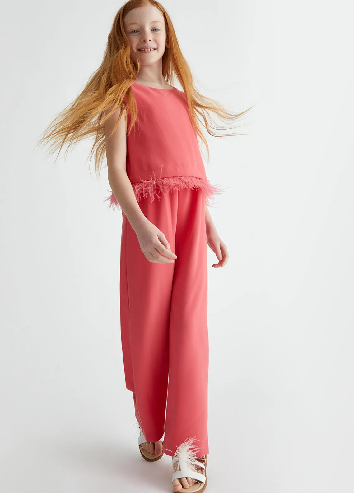 Liu Jo Mono elegante con plumas- Vestidos Y Enterizos