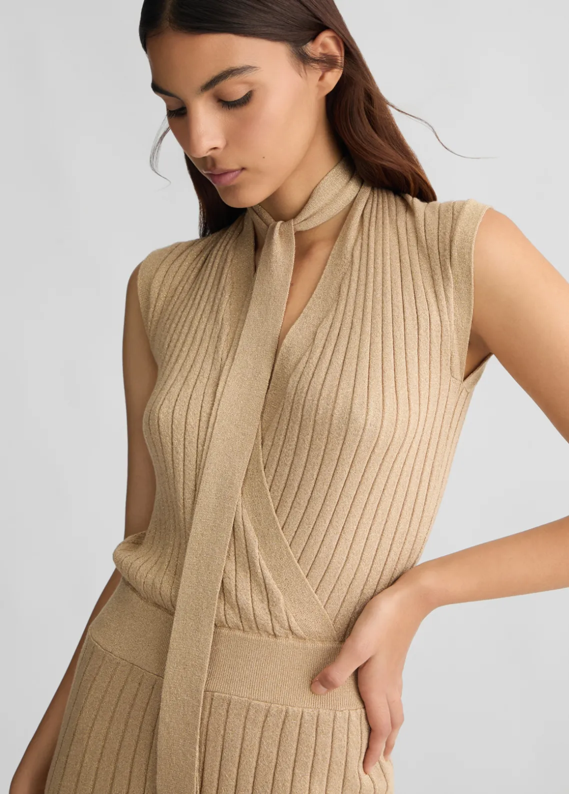 Liu Jo Mono elegante de lurex®-Mujer Cárdigans Y Jerséis|Vestidos