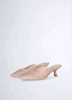Liu Jo Mules con strass-Mujer Zapatos De Salón