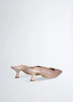 Liu Jo Mules con strass-Mujer Zapatos De Salón