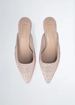 Liu Jo Mules con strass-Mujer Zapatos De Salón