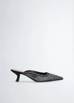 Liu Jo Mules con strass-Mujer Zapatos De Salón