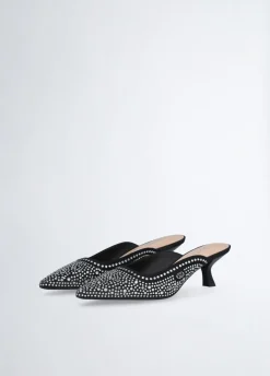 Liu Jo Mules con strass-Mujer Zapatos De Salón