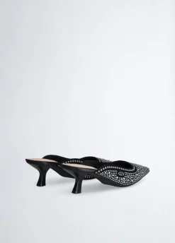 Liu Jo Mules con strass-Mujer Zapatos De Salón
