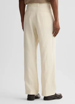 Liu Jo Pantalón 100% lino-Hombre Pantalones