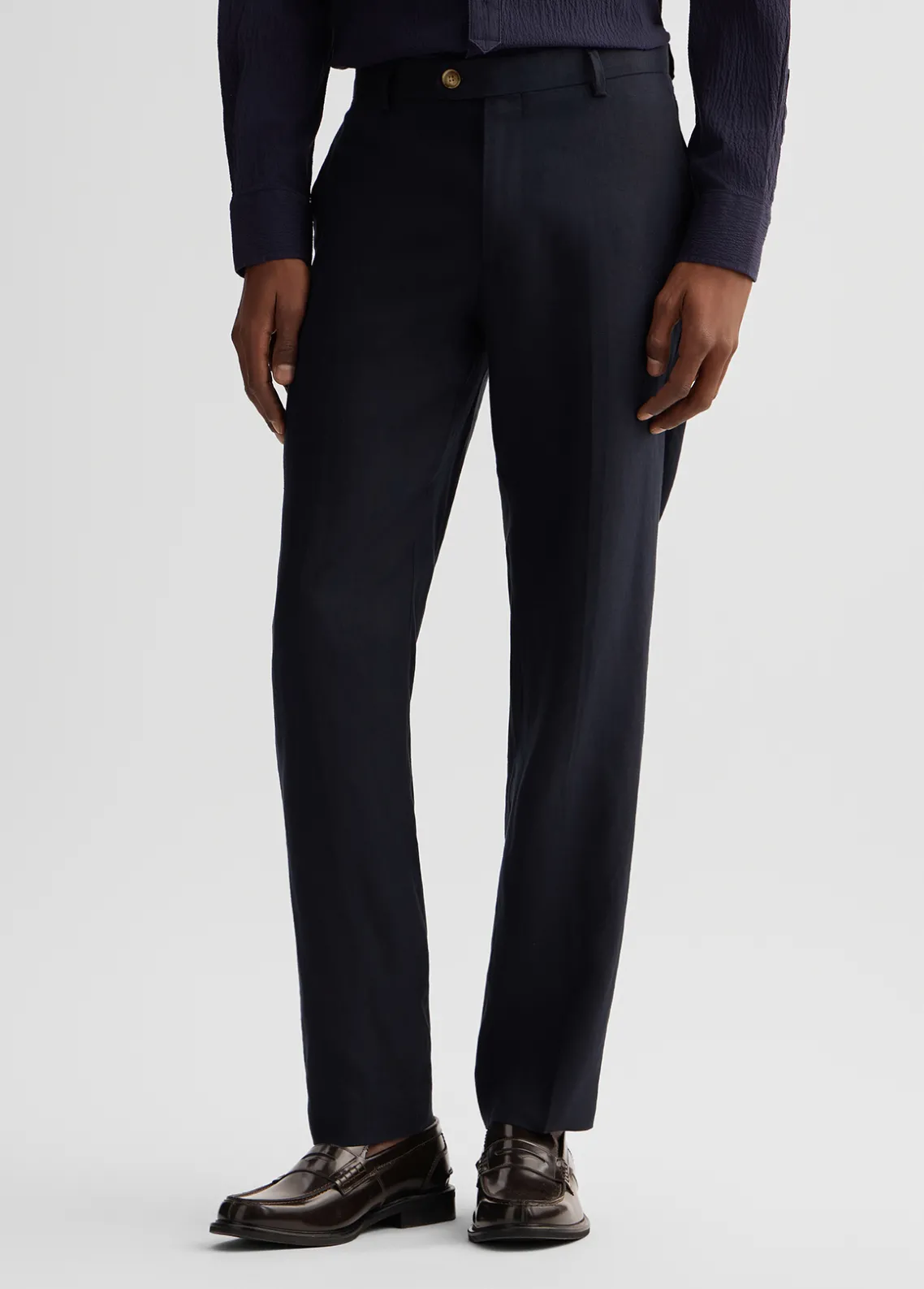 Liu Jo Pantalón 100% lino-Hombre Pantalones