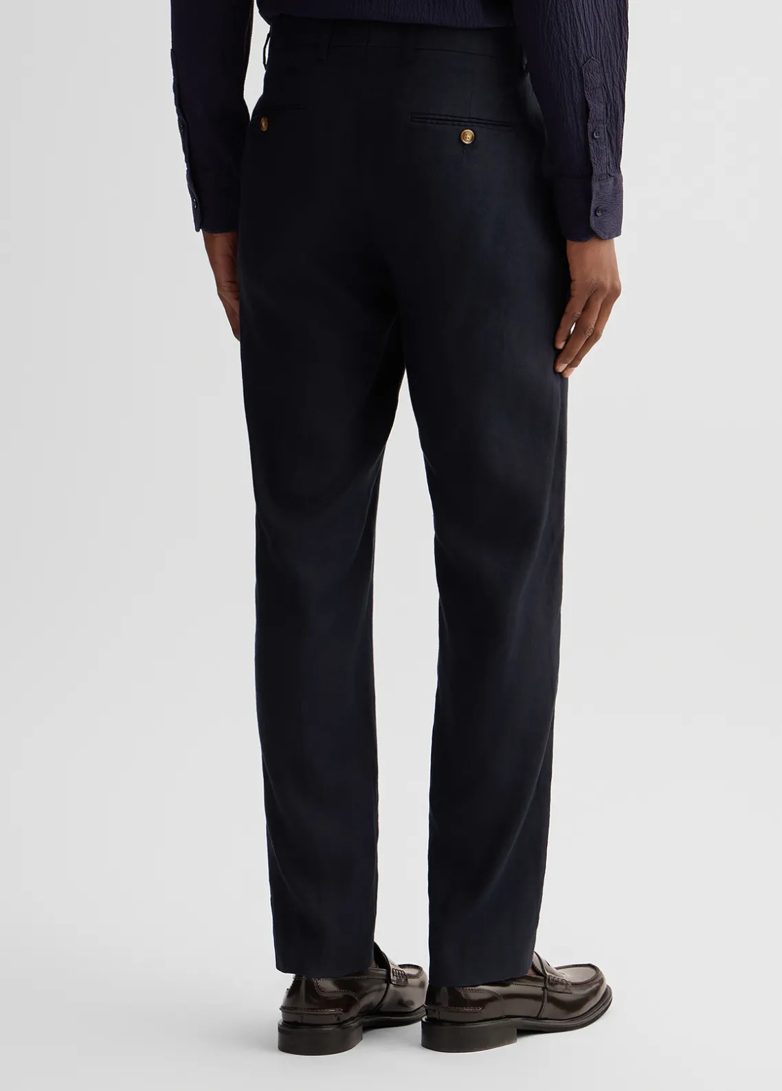 Liu Jo Pantalón 100% lino-Hombre Pantalones