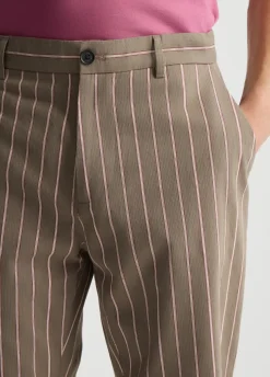 Liu Jo Pantalón a rayas-Hombre Pantalones