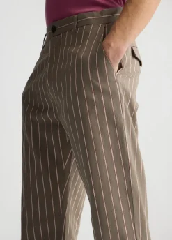Liu Jo Pantalón a rayas-Hombre Pantalones