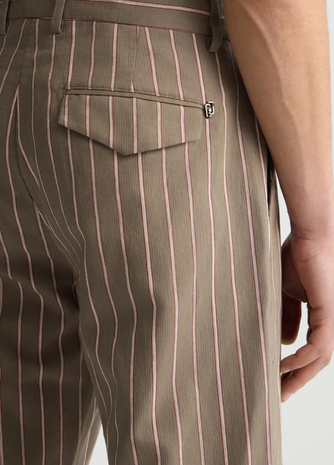 Liu Jo Pantalón a rayas-Hombre Pantalones