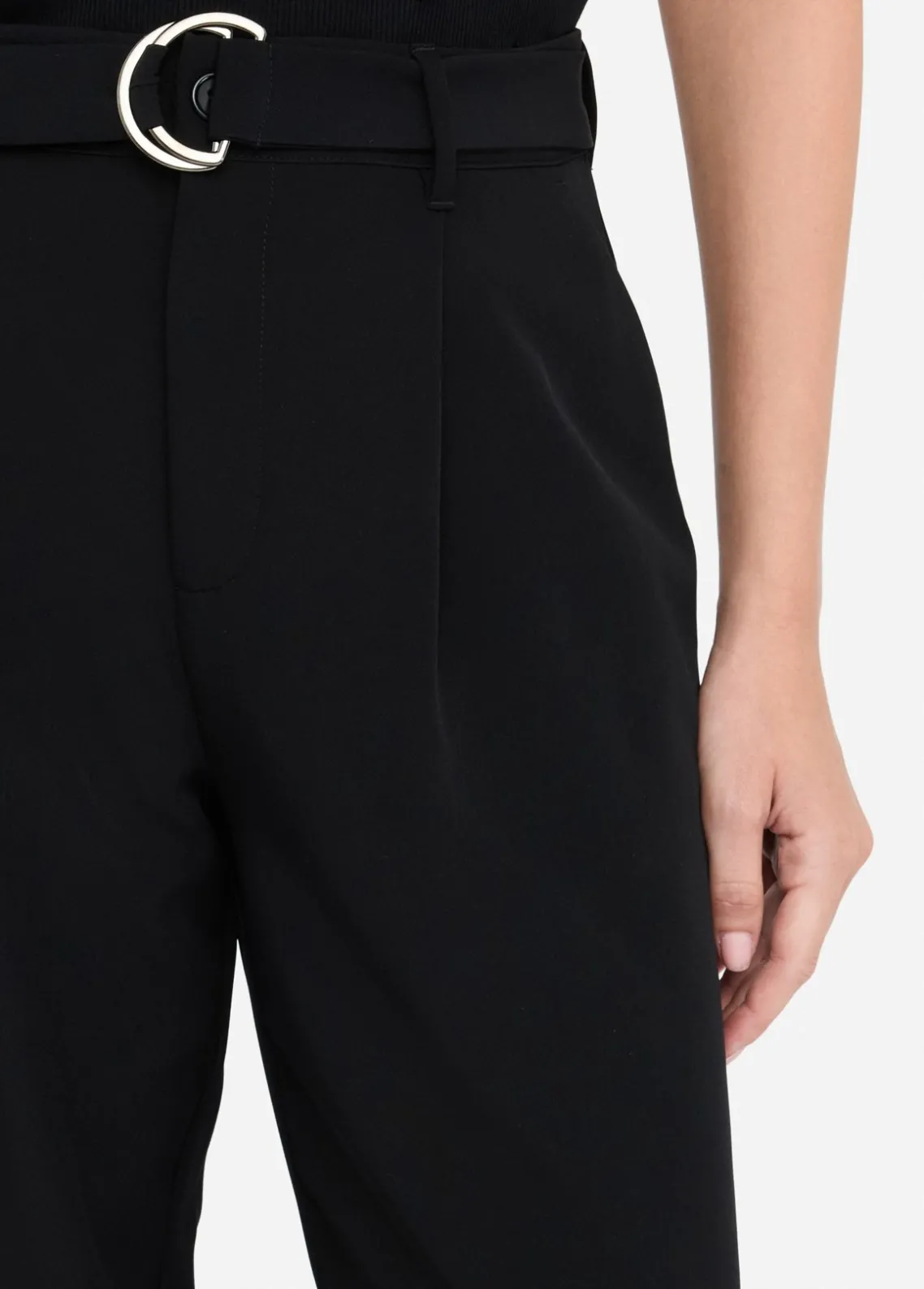 Liu Jo Pantalón abullonado con pinzas-Mujer Pantalones