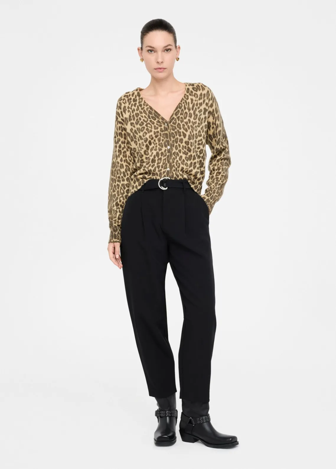 Liu Jo Pantalón abullonado con pinzas-Mujer Pantalones