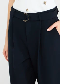 Liu Jo Pantalón abullonado con pinzas-Mujer Pantalones|Tailleur