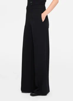 Liu Jo Pantalón acampanado con aberturas-Mujer Pantalones