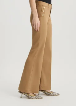 Liu Jo Pantalón acampanado con botones-Mujer Pantalones