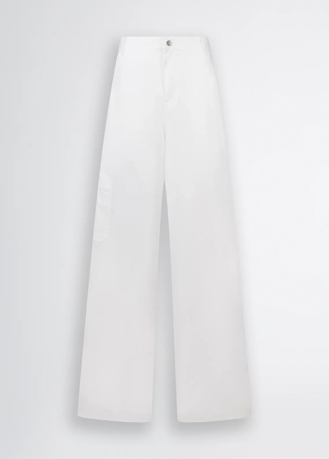 Liu Jo Pantalón acampanado de algodón-Mujer Pantalones