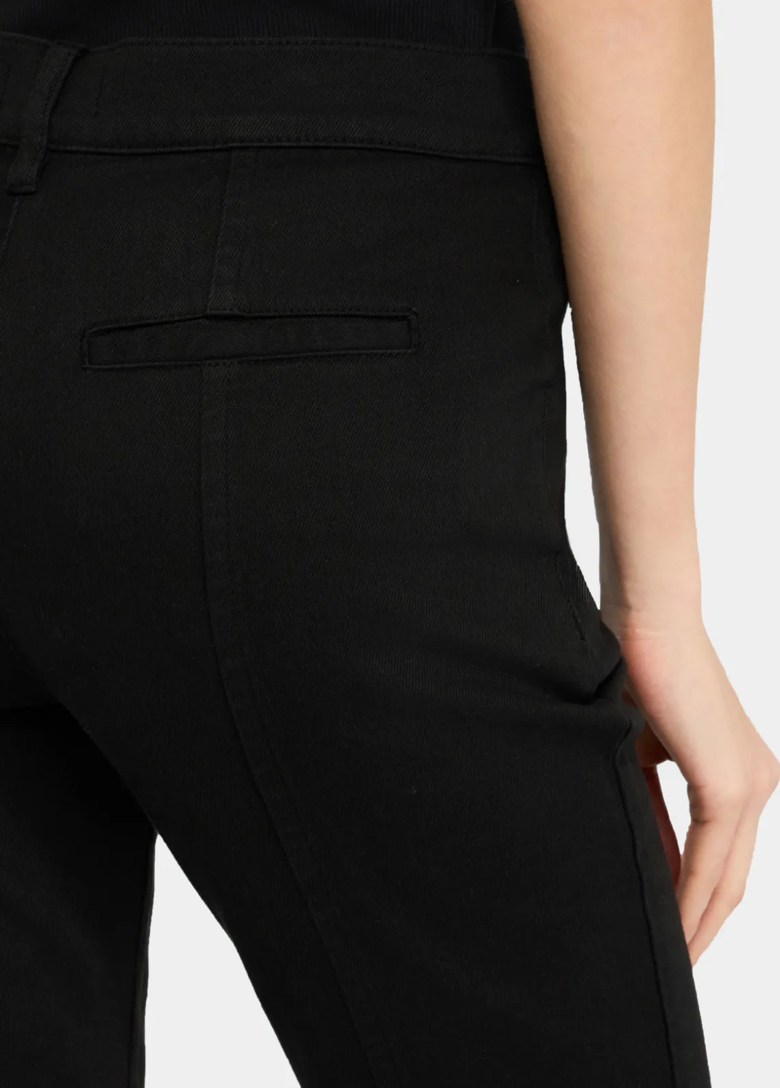 Liu Jo Pantalón acampanado de bull de algodón-Mujer Pantalones